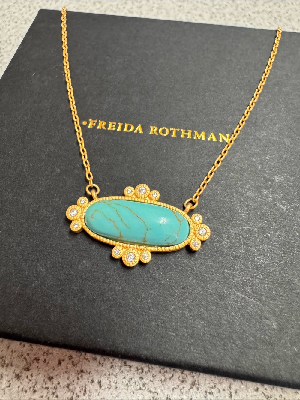 Freida Rothman Brooklyn Coast Pendant Necklace
